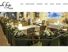 Tablet Screenshot of lalonjadepozuelo.com